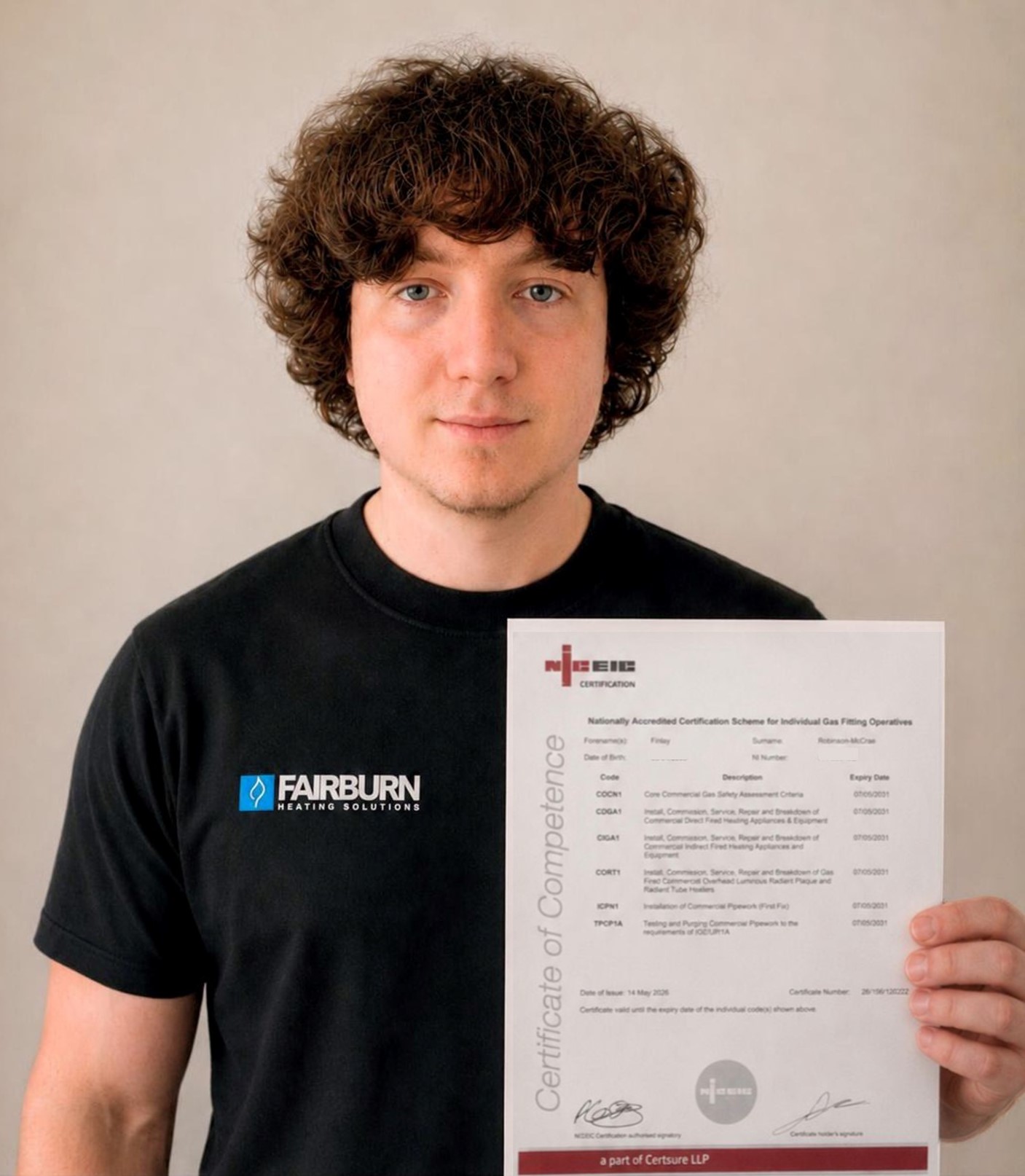 More success – well done, Fin!